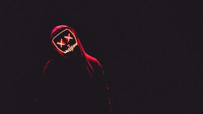 Mask hood anonymous img 4k wallpaper