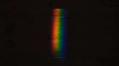Rainbow colorful beam 4k wallpaper