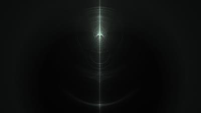 Ray dark fractal 4k wallpaper