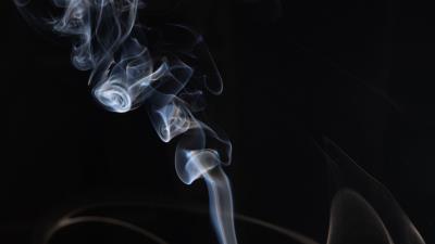 Smoke macro dark 4k wallpaper