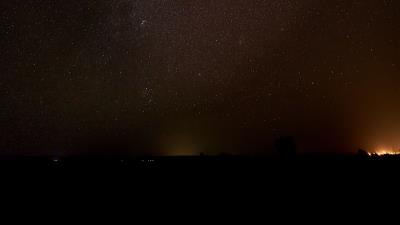 Starry sky night stars 4k wallpaper