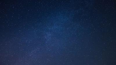 Starry sky stars night 4k wallpaper