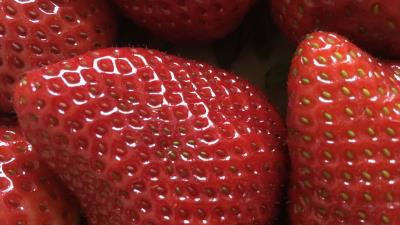 Strawberries berries macro ripe 4k wallpaper
