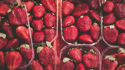 Strawberry berry ripe 3 4k wallpaper