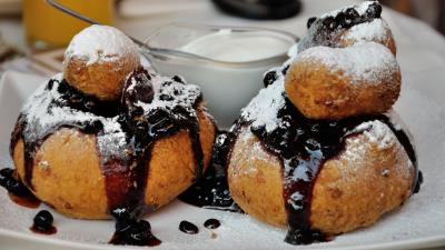 Baking icing sugar dessert jam 4k wallpaper