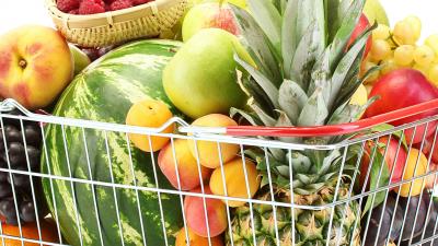 Basket berries fruit ripe tasty 4k wallpaper