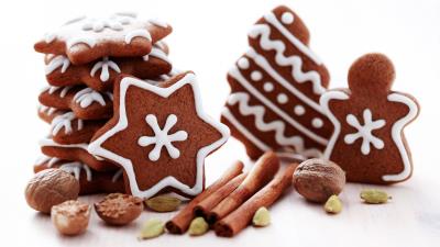 Biscuits butter icing 4k wallpaper