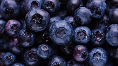 Blueberries berries ripe image 4k wallpaper