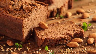 Bread almonds cakes buckwheat 4k wallpaper