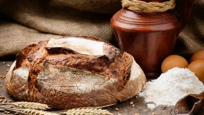 Bread flour eggs wheat 4k wallpaper