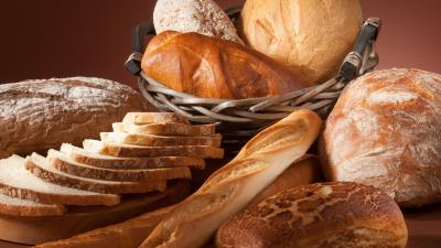 Bread pastries food biscuits 4k wallpaper