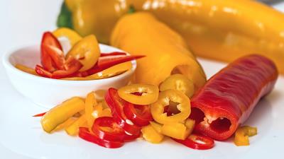 Capsicum pepper paprika 4k wallpaper