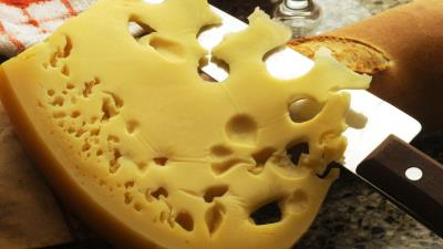 Cheese piece slice knife 4k wallpaper