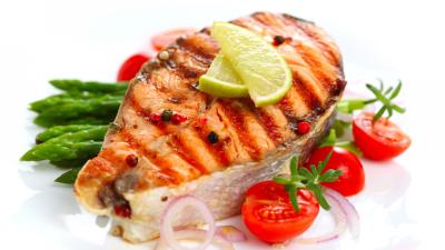 Chop steak onion lime tomatoes 4k wallpaper