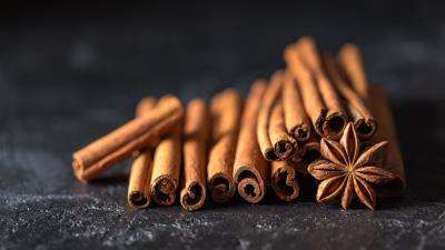 Cinnamon anise star anise spices 4k wallpaper
