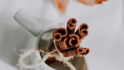 Cinnamon spice cup 4k wallpaper