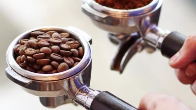 Coffee beans beans ground coffee 4k wallpaper