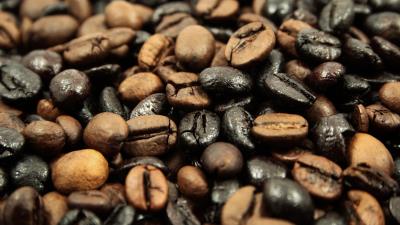 Coffee beans coffee roasted wall 4k wallpaper