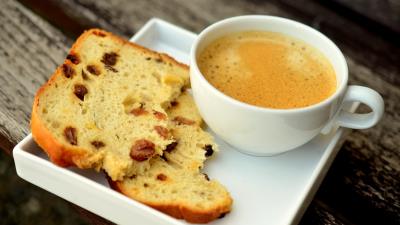 Coffee cake utensils 4k wallpaper