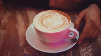 Coffee cappuccino cinnamon 4k wallpaper