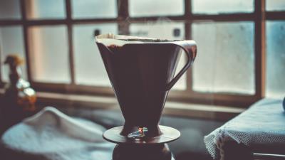 Coffee cooking vapor 4k wallpaper