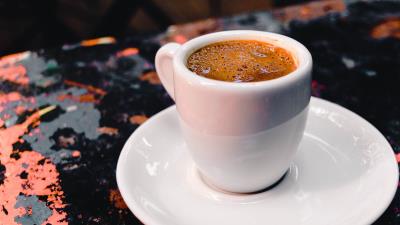 Coffee espresso cup foam 4k wallpaper