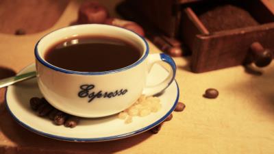 Coffee espresso grain beverage 4k wallpaper