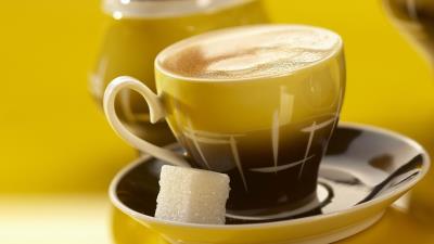 Coffee sugar foam 4k wallpaper