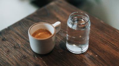 Cup coffee jar 4k wallpaper