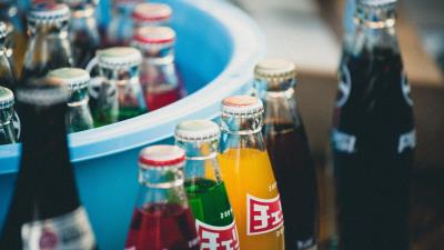 Drinks soda bottles 4k wallpaper