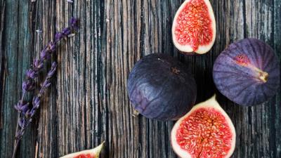 Figs lavender fruits 4k wallpaper