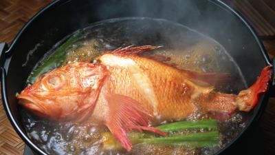 Fish fish soup broth pan 4k wallpaper