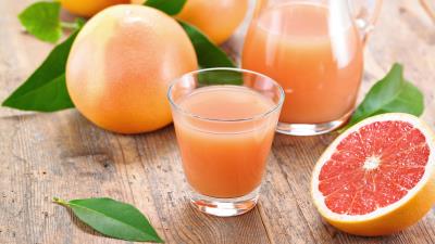 Grapefruit juice fruit citrus 4k wallpaper