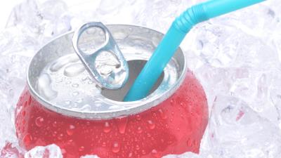 Ice bank straw 4k wallpaper