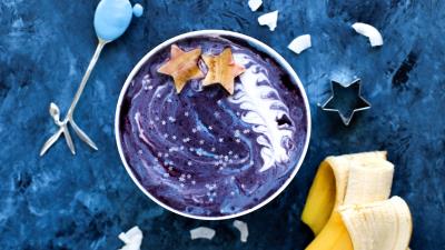 Ice cream fruit dessert 4k wallpaper