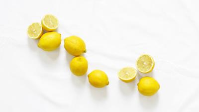 Lemons citrus juicy 4k wallpaper