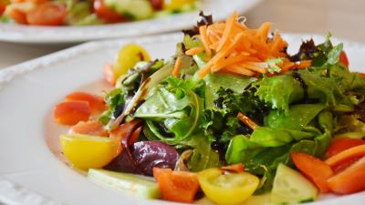 Lettuce tomatoes carrots leaf 4k wallpaper