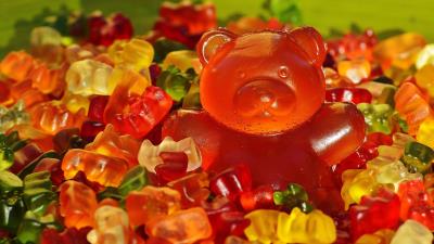 Marmalade haribo sweets 4k wallpaper