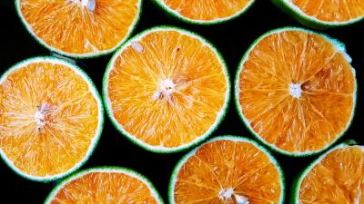 Oranges variety fruit juicy cut 4k wallpaper