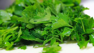 Parsley herbs vitamins 4k wallpaper