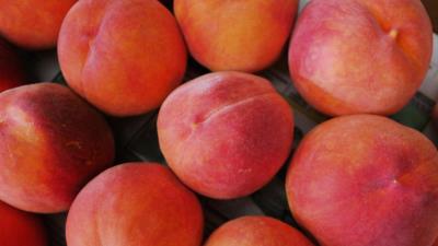 Peaches fruit ripe 4k wallpaper