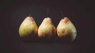 Pears fruit ripe 2 4k wallpaper