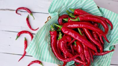 Pepper chili vegetables 4k wallpaper