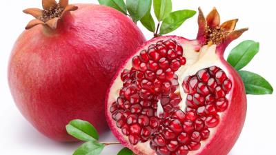Pomegranate berries fruit ripe 4k wallpaper