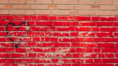 Heart wall paint 4k wallpaper