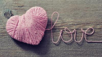Love heart strings romanc 4k wallpaper