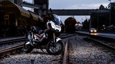 Motorcycle bike rails 4k wallpaper