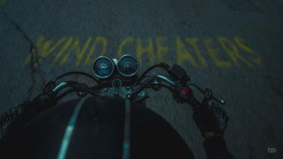 Motorcycle bike road 4k wallpaper