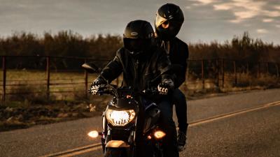 Motorcycle black bike 4k wallpaper