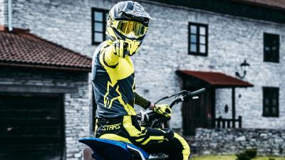 Mototsikl mototsiklist bajk 4k wallpaper